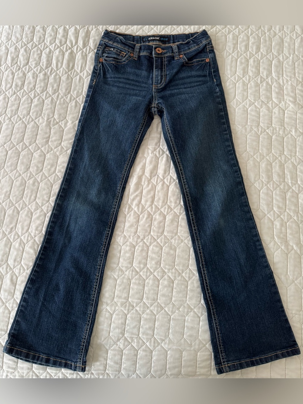 Jordache Girls Indigo Bootcut Jeans Size 12 Slim